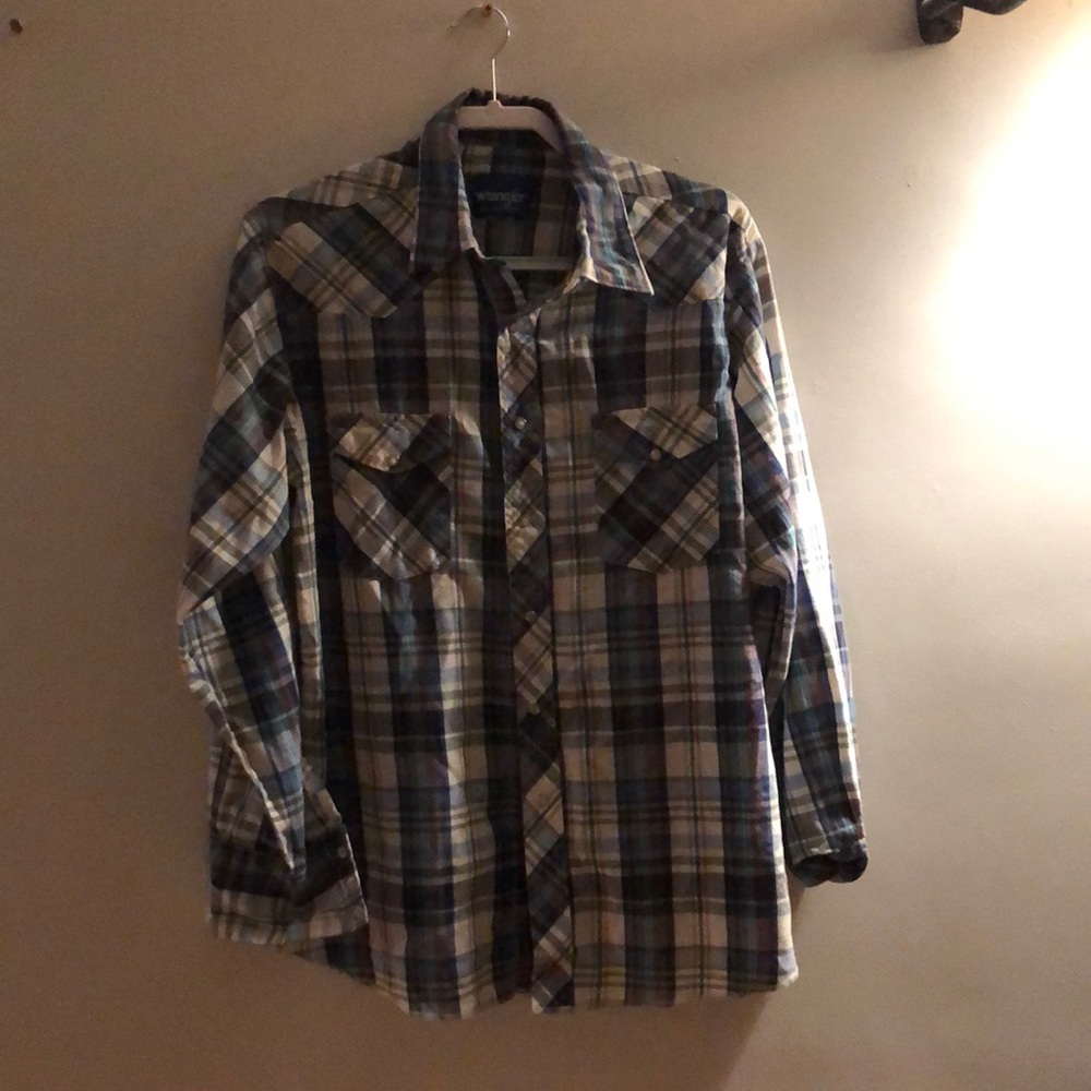 Wrangler Western Snap-button Shirt L